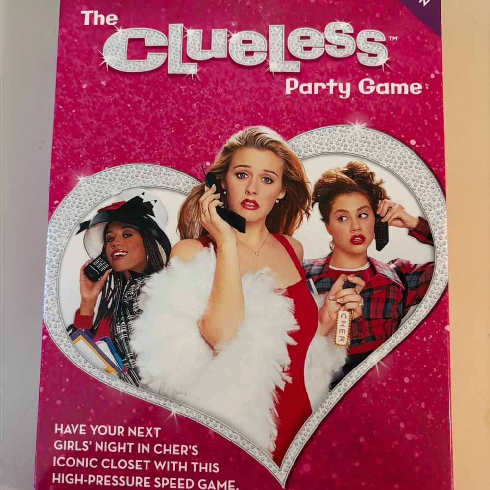 Clueless Party Game - Pink